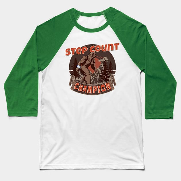 Bigfoot Baseball T-Shirt by Polynesian Vibes